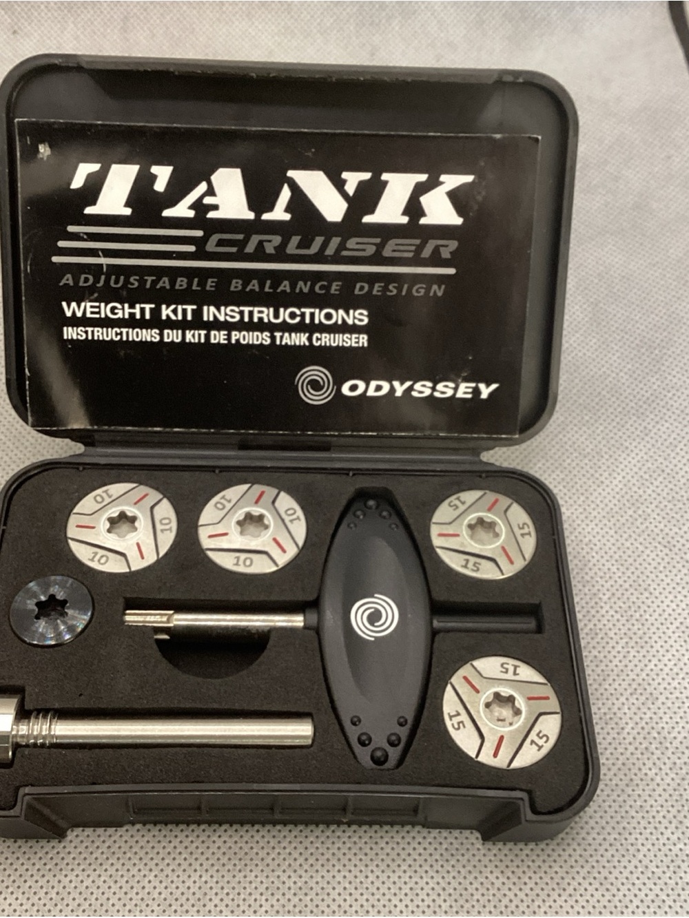 Odyssey Tank Cruiser Weight Kit - Black
